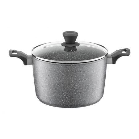 Garnek wysoki z pokrywką Silverstone 20 cm AMBITION